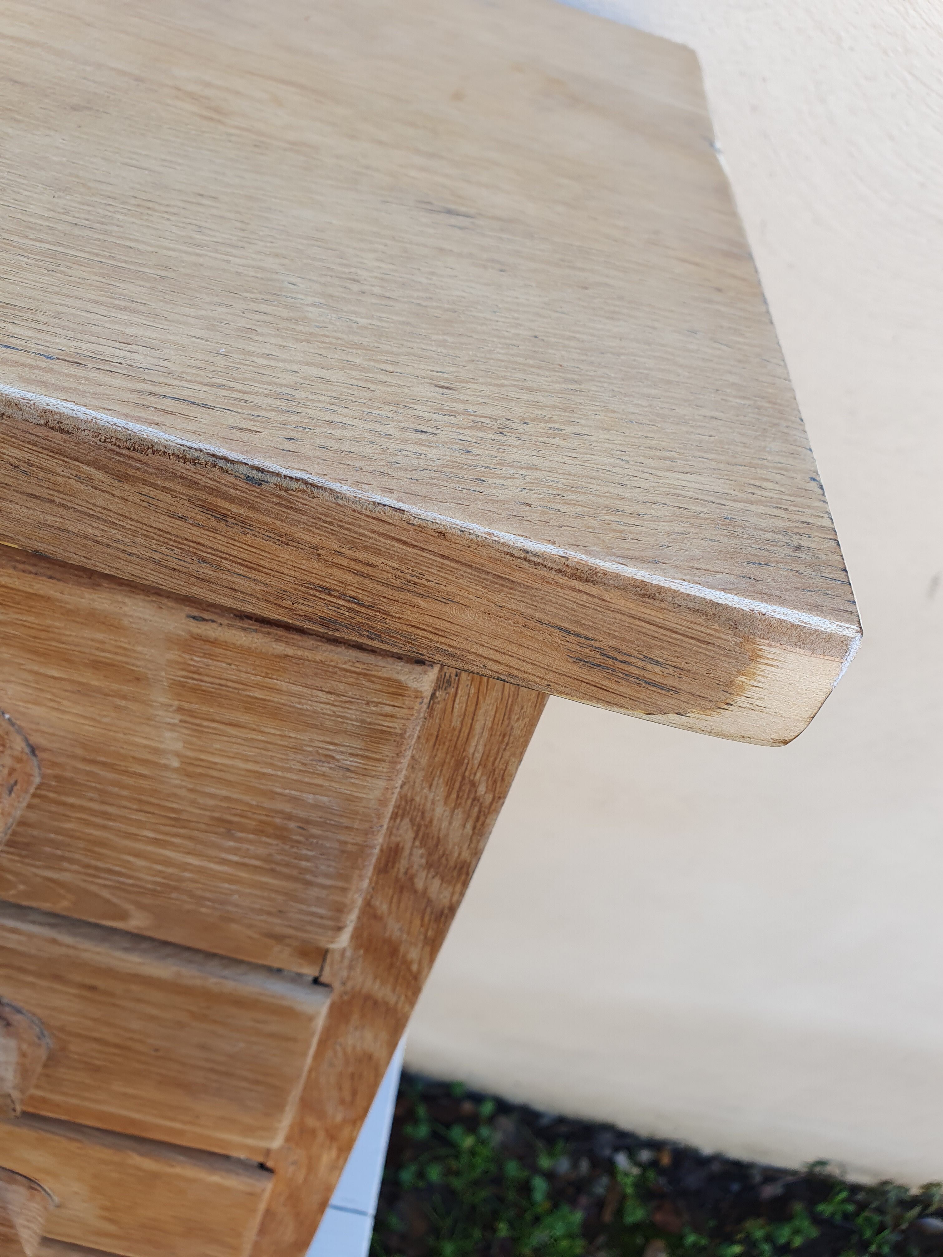 Desk with drawers from the 50s