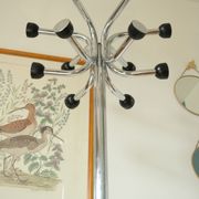 Porte manteau vintage chrome bakélite 50/60