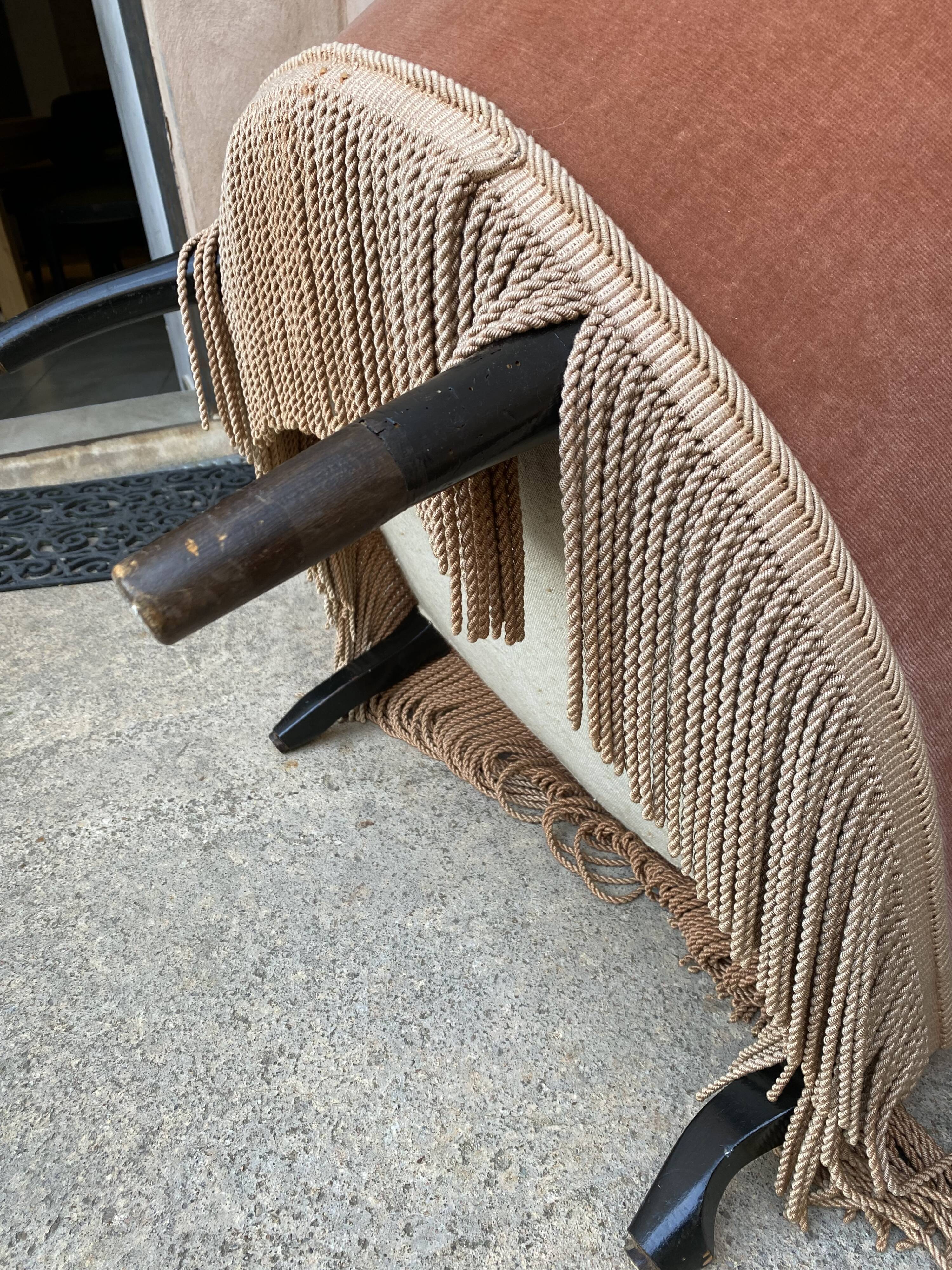 Paire de fauteuils crapaud