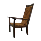 Fauteuil avec haut dossier par Willy Ohler