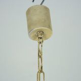 Mid-Century Toni Zuccheri for Venini, corteccia murano glass chandelier. 1960s Italy