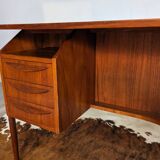 Small Scandinavian teak desk