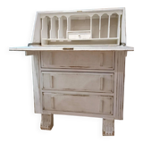 Commode secrétaire patinée