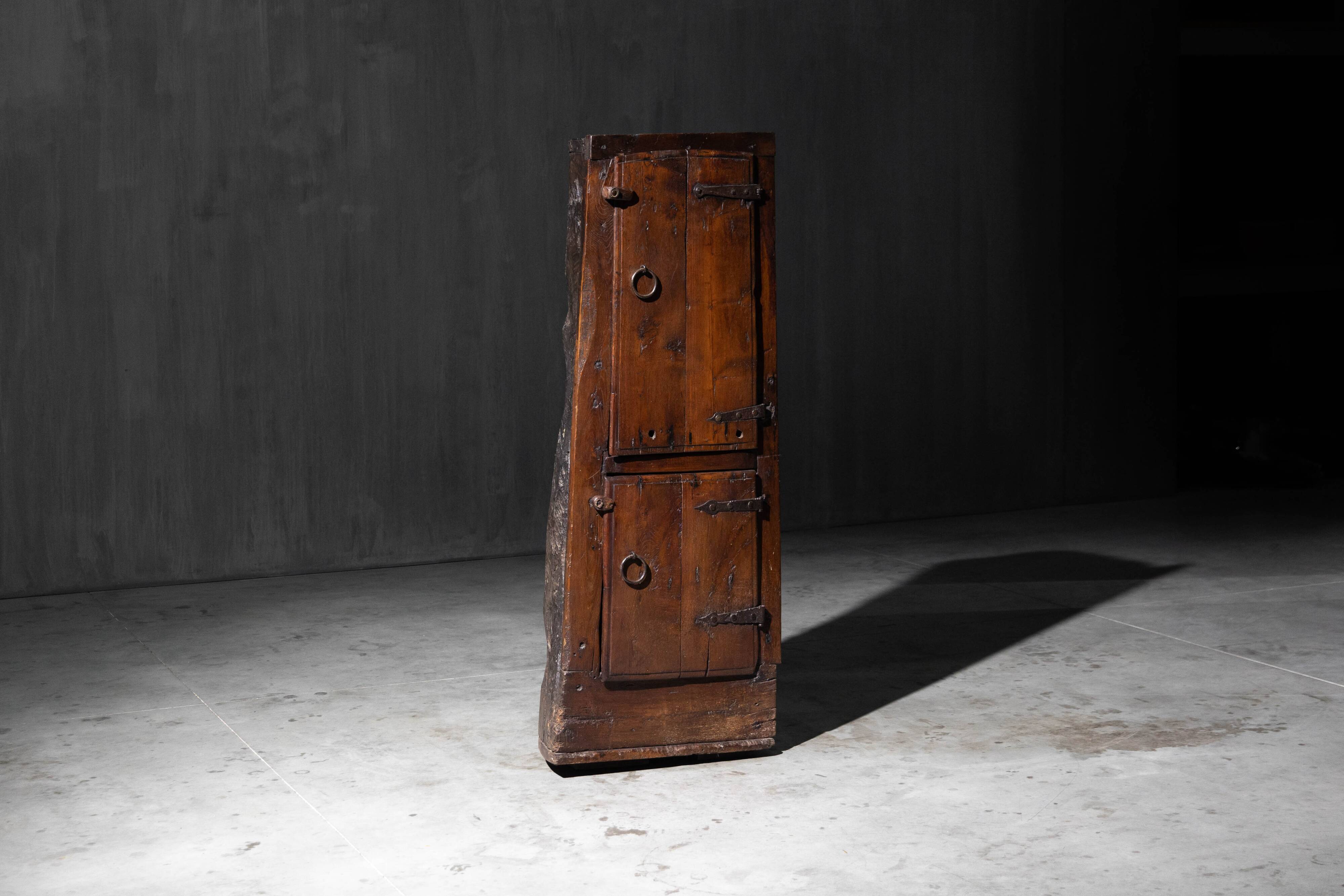 Antique Vernacular Cabinet, France, 19th Century