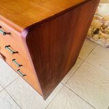 Vintage enfilade in ash and mahogany circa 1950s