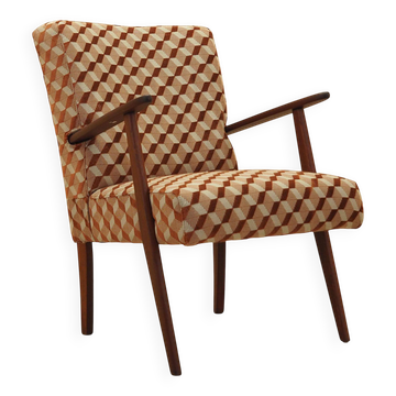 Fauteuil, design danois, années 1970, fabriqué au Danemark