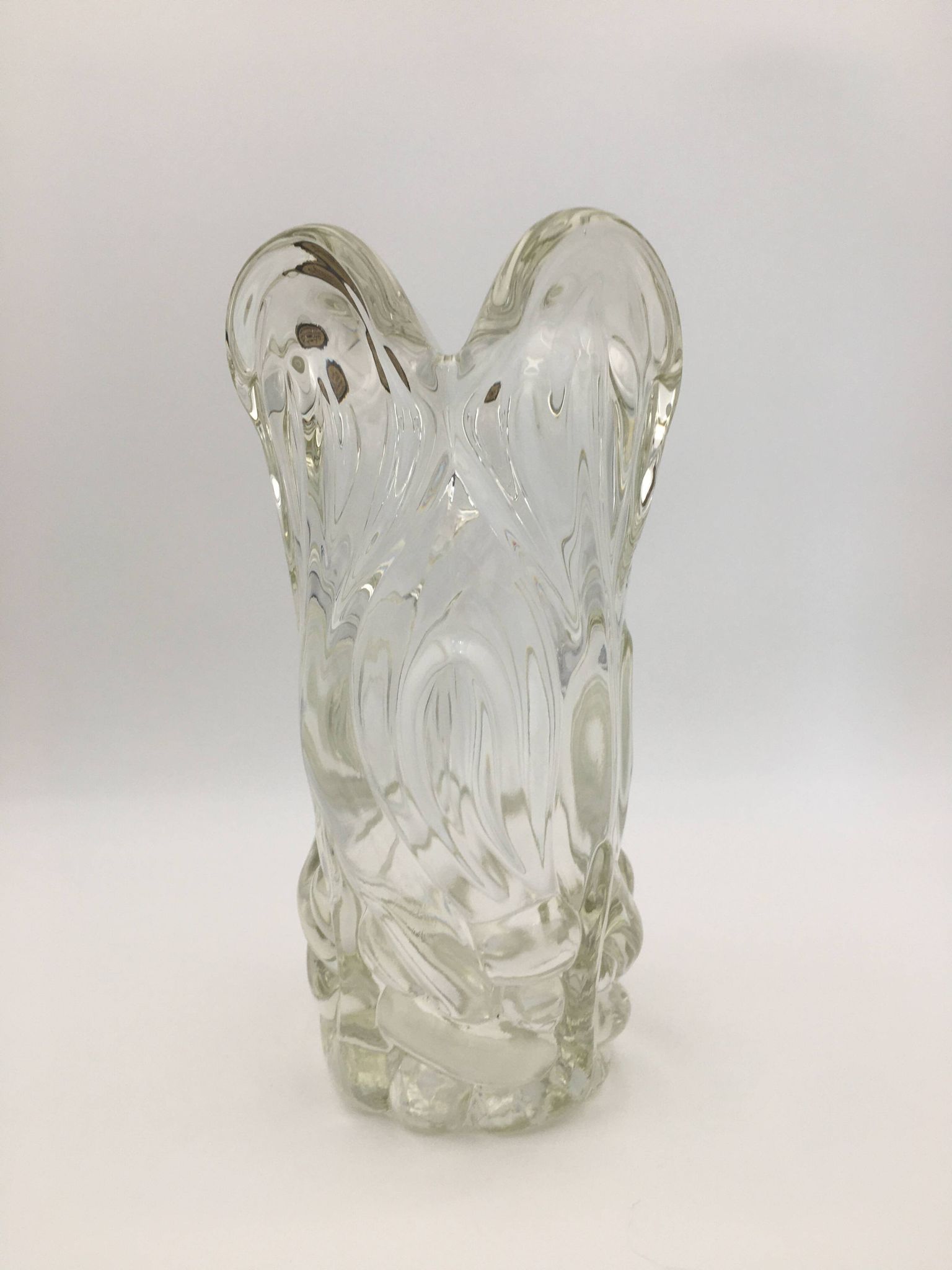 Lux Glass vase, Austria - 1960s