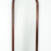 Miroir avec cadre en bois, Vildbjerg, années 1970