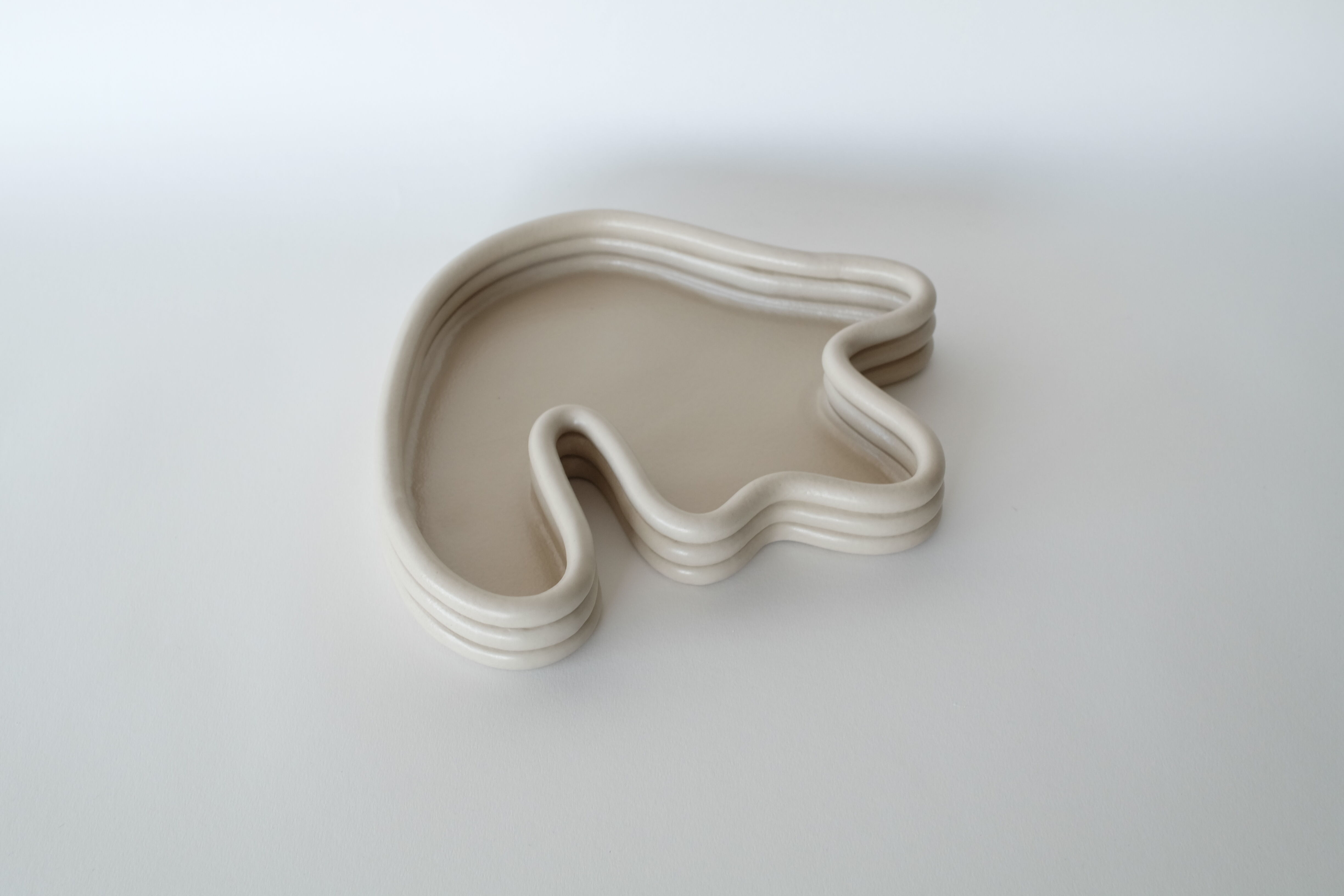 Centerpiece lali blanc satin