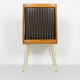 Pair of Boomerang Easy Chair by Hans Mitzlaff for Eugen Schmidt in Leather