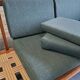 Vintage Scandinavian 3-seater canapé in solid wood