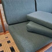 Vintage Scandinavian 3-seater canapé in solid wood