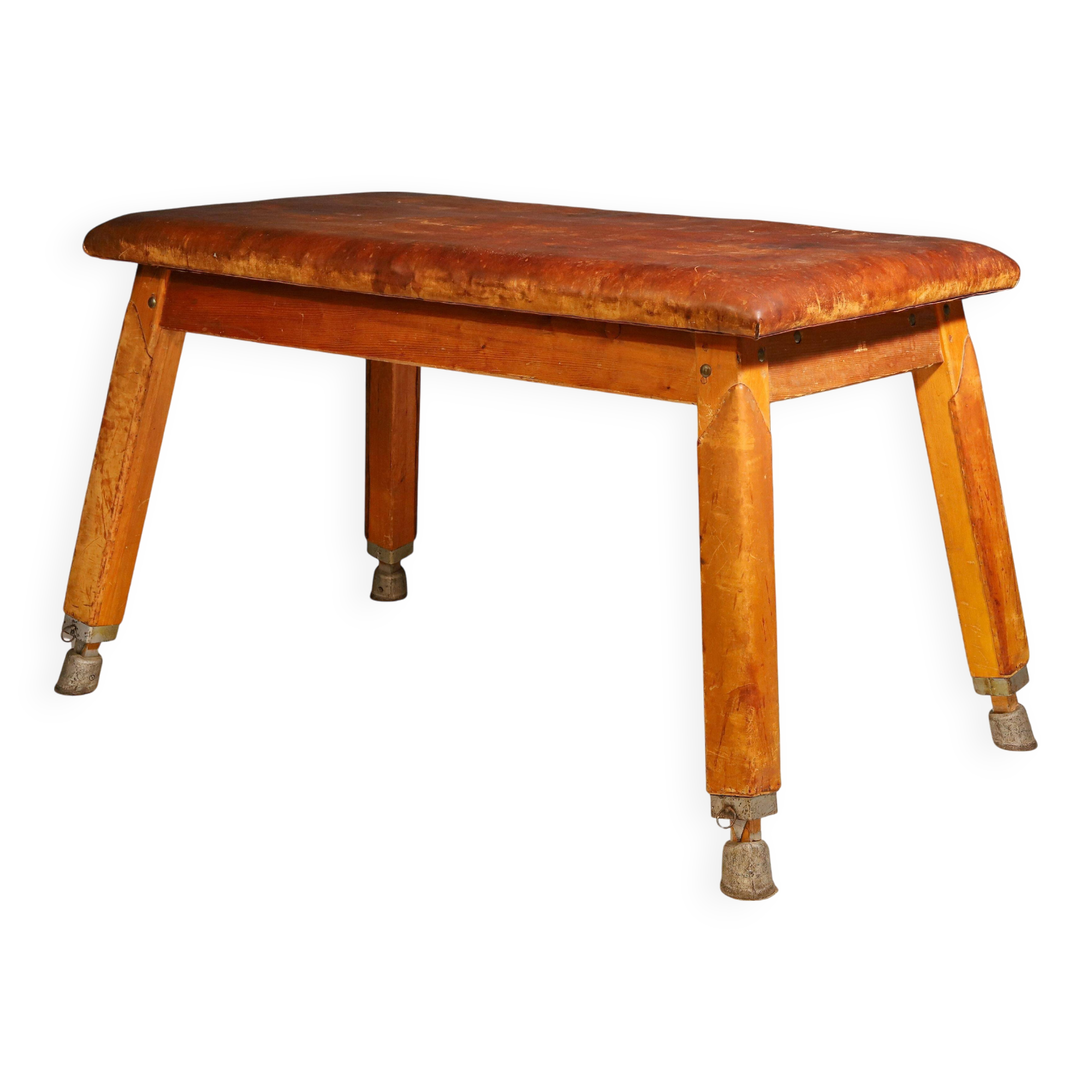 Grand banc de gymnastique des années 1950, Tchécoslovaquie