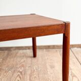 Grande table basse en teck danoise, design années 60