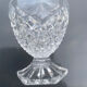 Vintage crystal coquetier