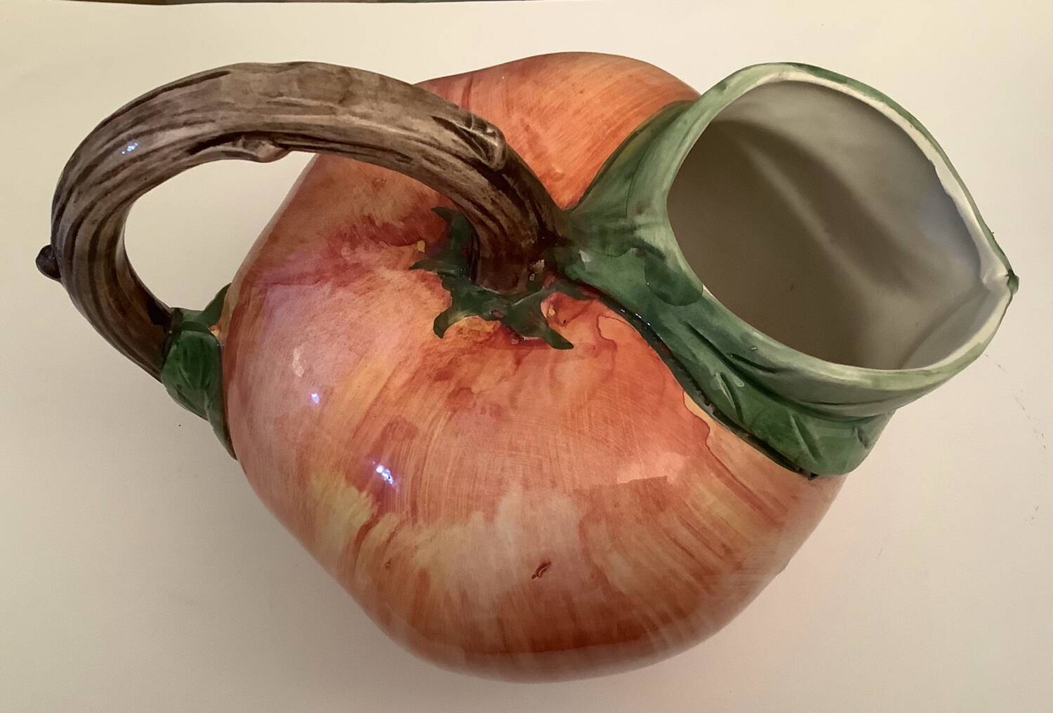 Barbotine Pot à eau Vintage Années 80