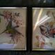 Paire de gravures "aux oiseaux"
