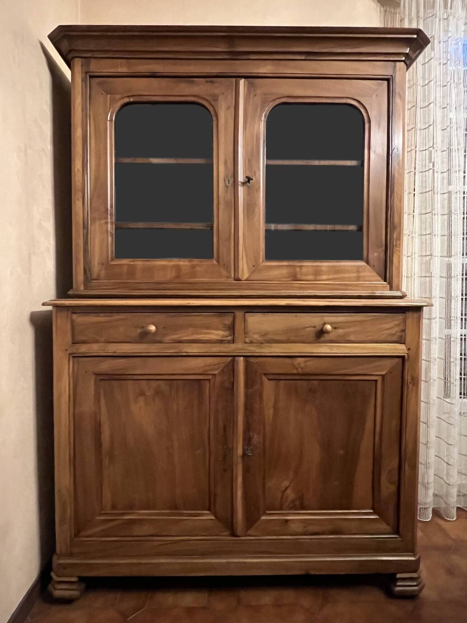 Character sideboard in solid walnut