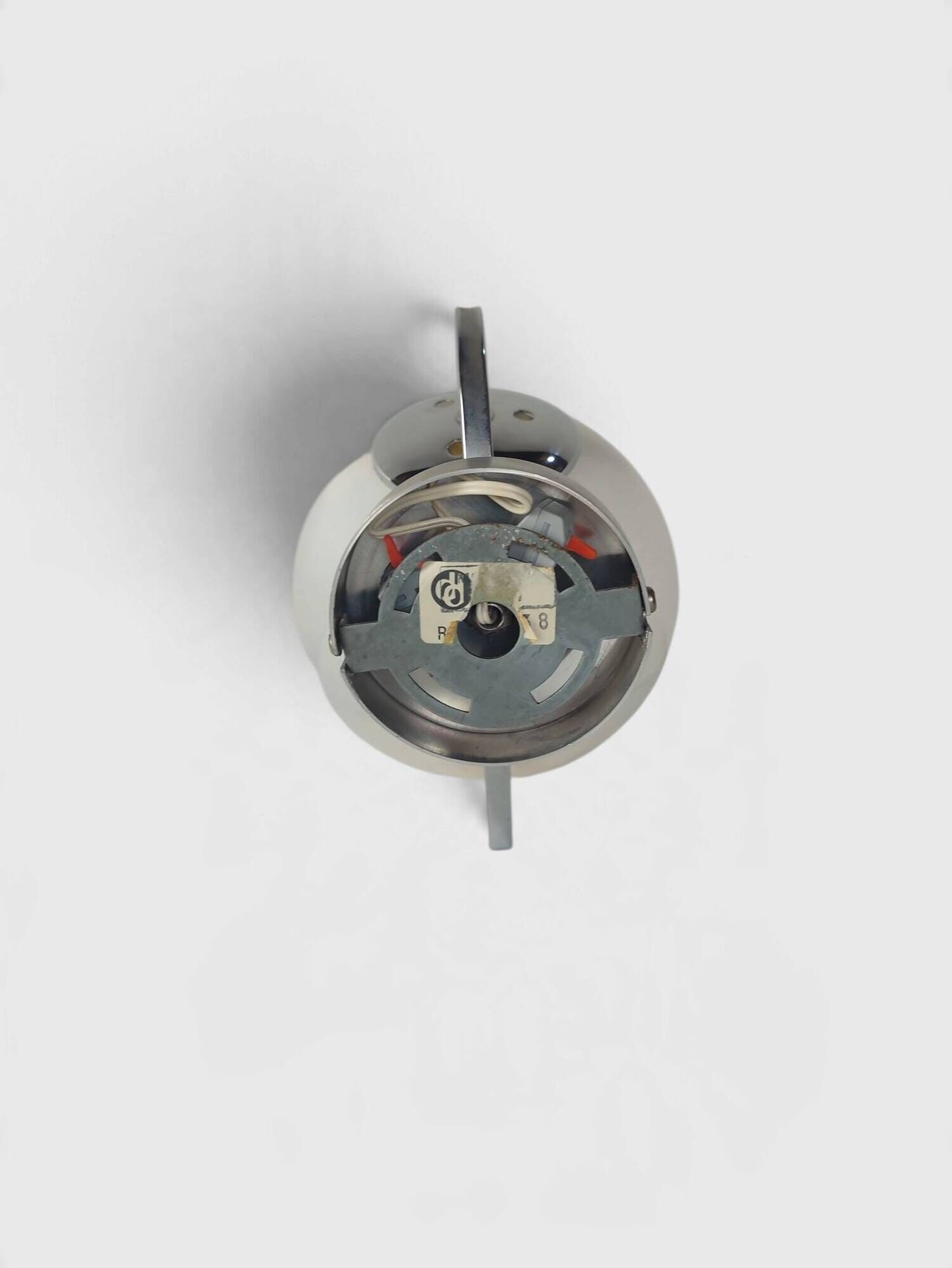 Space Age wall light in chrome and Murano glass by Mazzega – Years