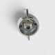 Space Age wall light in chrome and Murano glass by Mazzega – Years