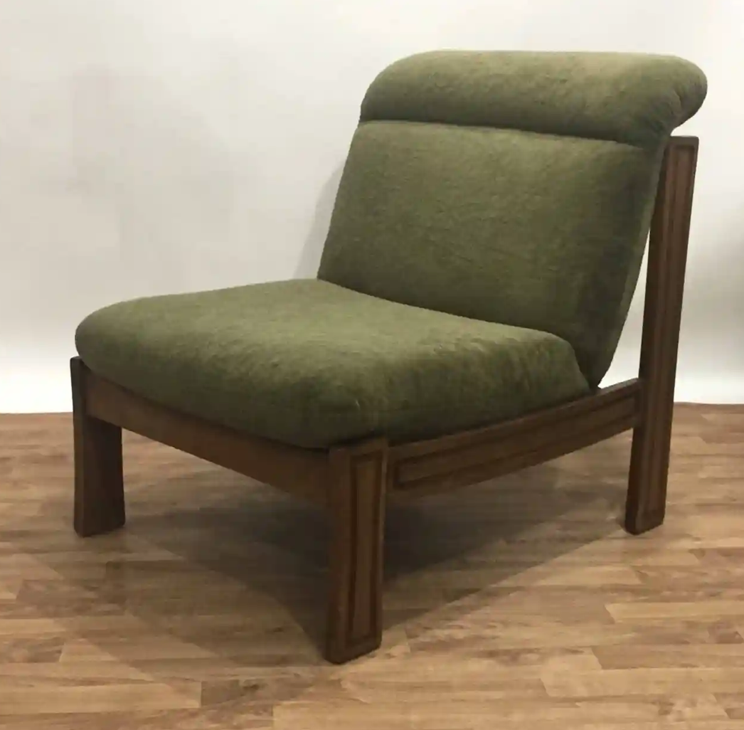 60s green velvet heater