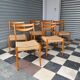 Série de 6 chaises style scandinave
