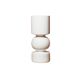 White vase by Pino Spagnolo for Sicart, Italy, 1970