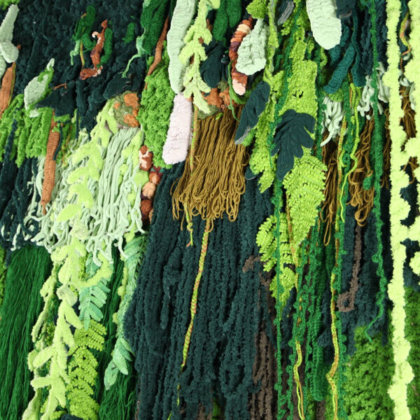 Grande tapisserie « mur végétal »