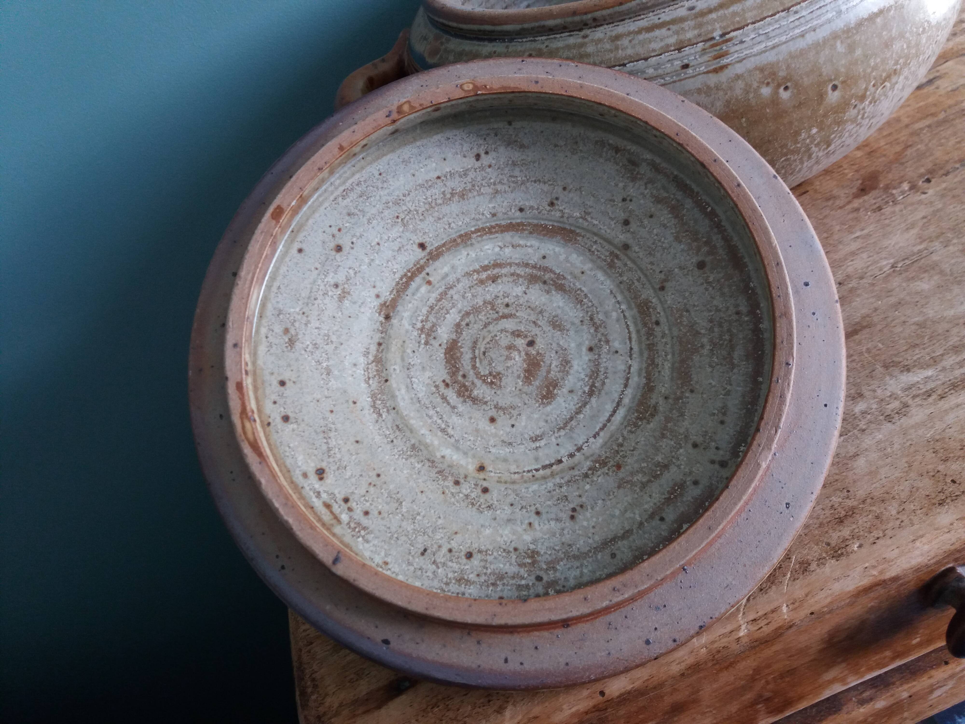 Stoneware vegetable tureen from Puisaye, Jean-Pierre Prud’homme