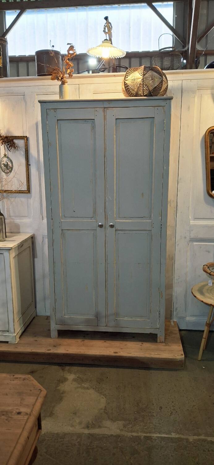 Antique pine wardrobe
