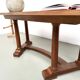 Art Deco dining table or desk in oak and beech – 1930s