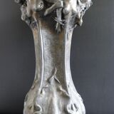 Art Nouveau bronze vase