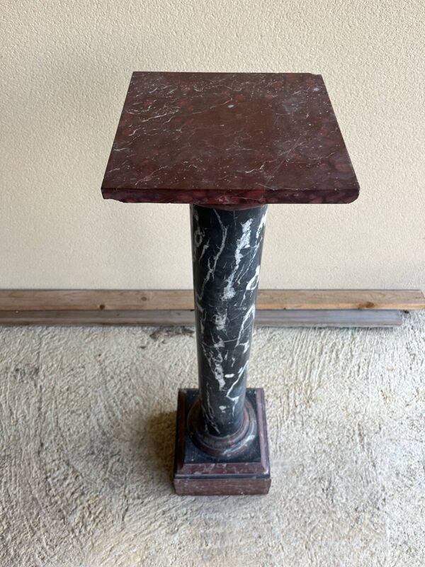 Grande colonne en marbre XIXeme