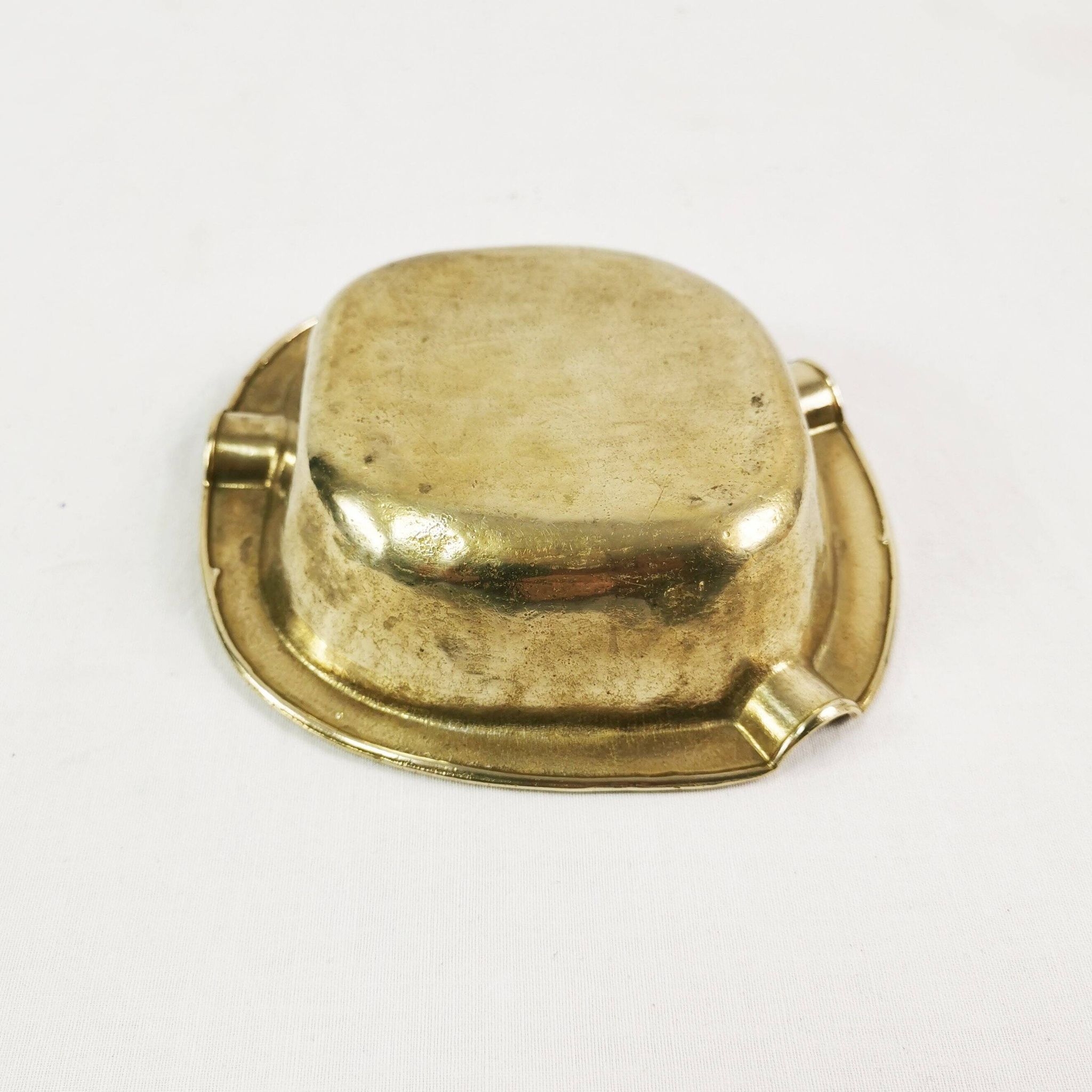 Art Deco brass ashtray, Germany, 1960s