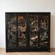 Chinese furniture in black lacquer