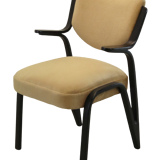 Vintage mid century schwingsessel 'fehrbellin'