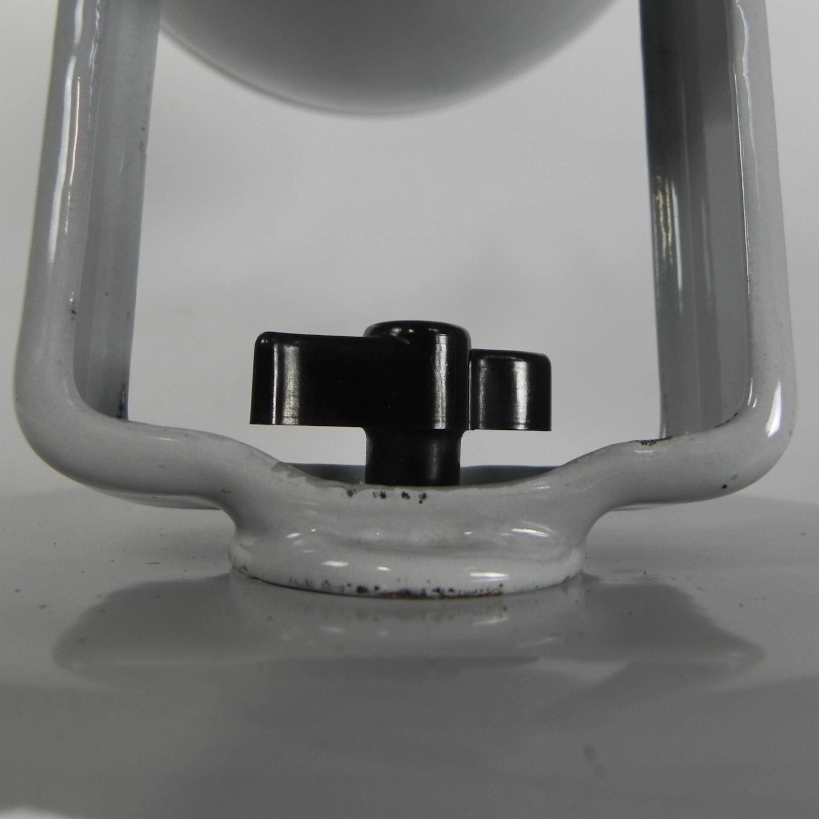 Philips Helioflux desk lamp, grey enamel, 1950s