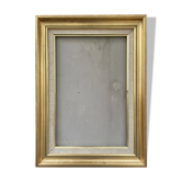 Golden wooden frame 37x51cm