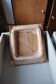 Vintage green ceramic stove tile, 1960s, Czech Republic, wall decoration.