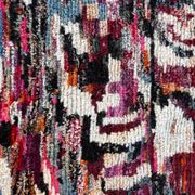 Multicoloured Moroccan Berber rug for the living room.