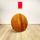 Extendable round mid century teak dining table, 1950s, Denmark