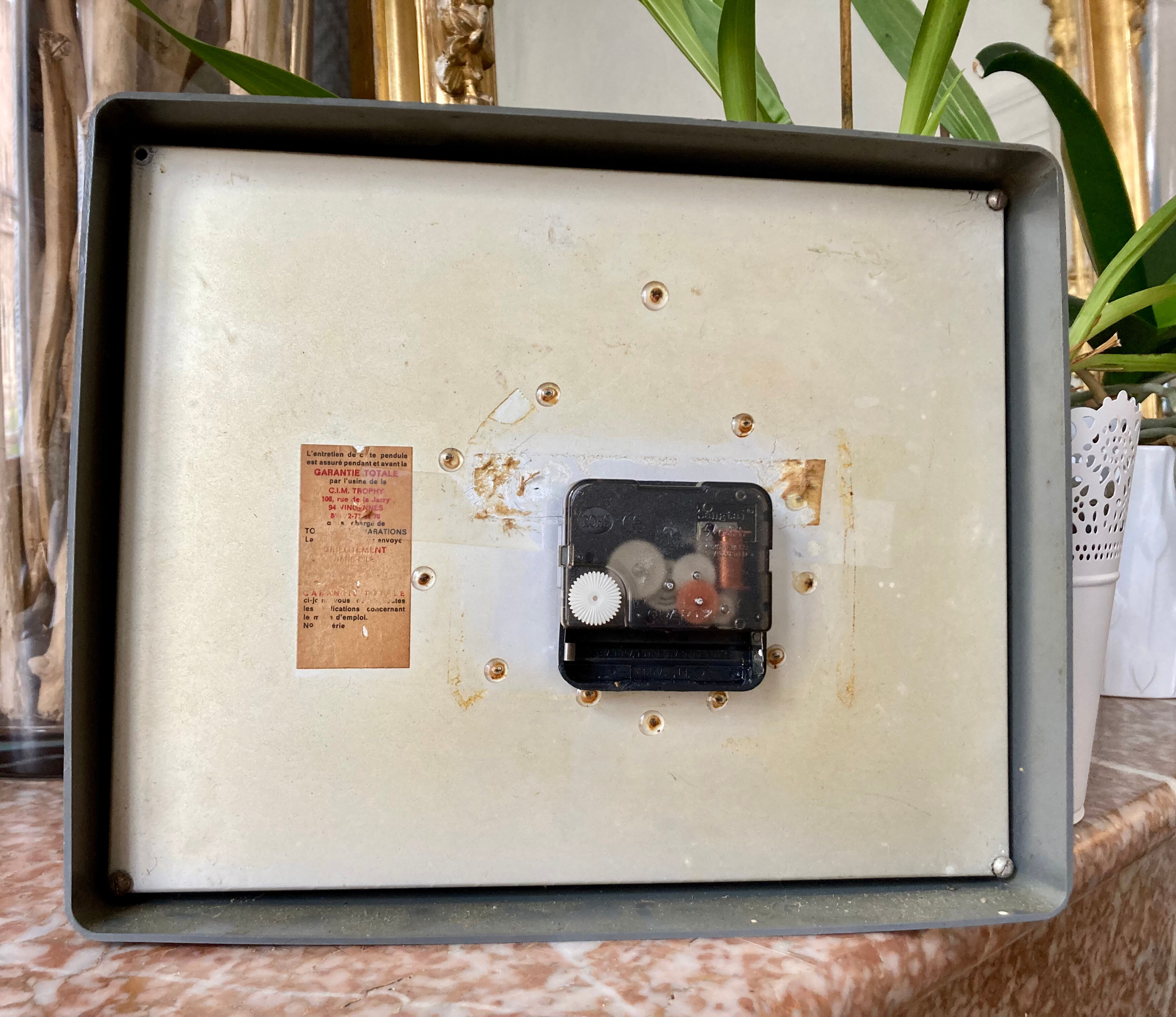 Vintage Wall Clock Ortf Trophy