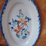Old Faience dish - Restored in the old style