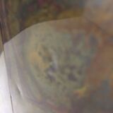 Sculptural brass sofa 70s