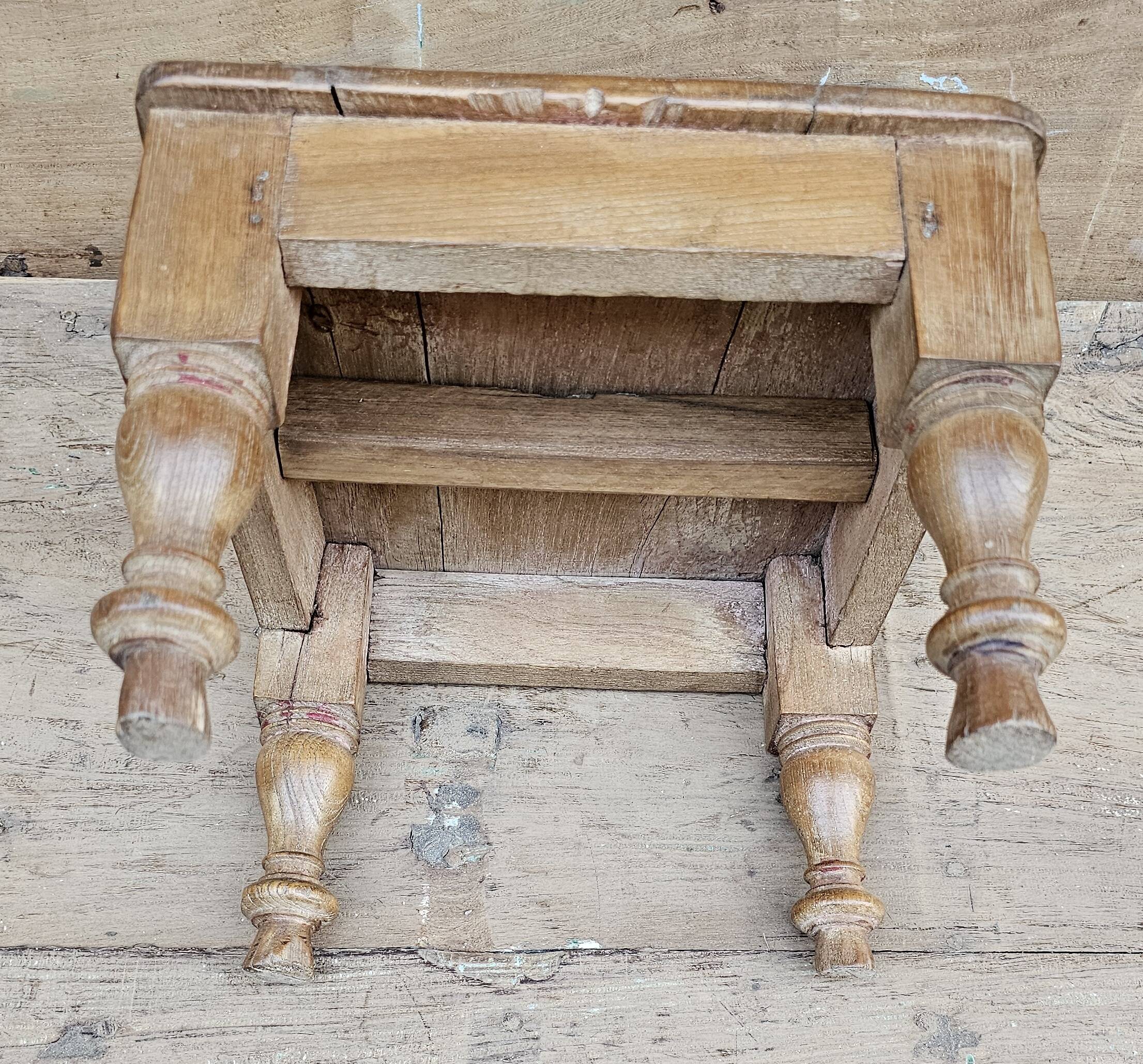 Old Art Deco tea table in Burmese teak