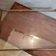 English mahogany table for tea and coffee, tray, very practical.