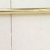 Galotti and radice exclusive Italian, brass and glass magazineholder, 1970s