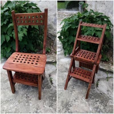 Chair step stool