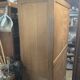 Armoire parisienne d'administration années 50. Chêne blond.