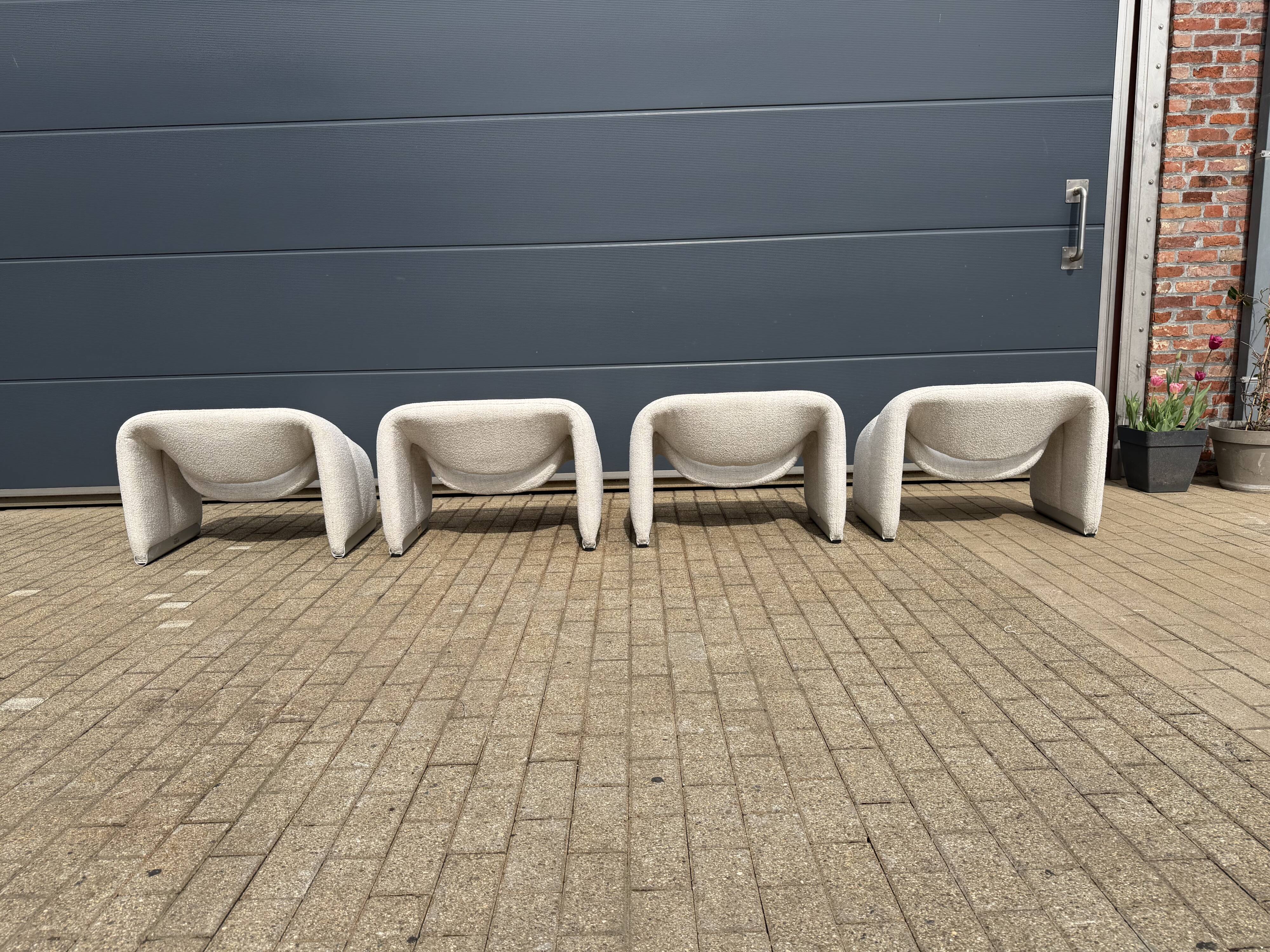 Artifort F598 Groovy armchairs in perfect condition!! Pierre Paulin